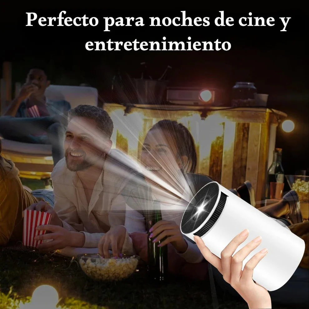 Proyector Cineo Smart Wifi Bluetooh HDMI 1080p + Equipo de sonido de regalo